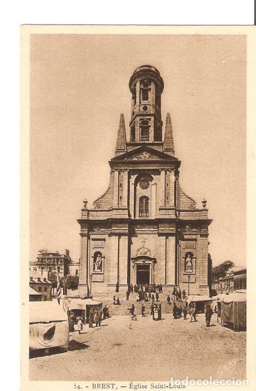 Postales: Postal 027612 : Brest, Eglise Saint-Louis - Varios