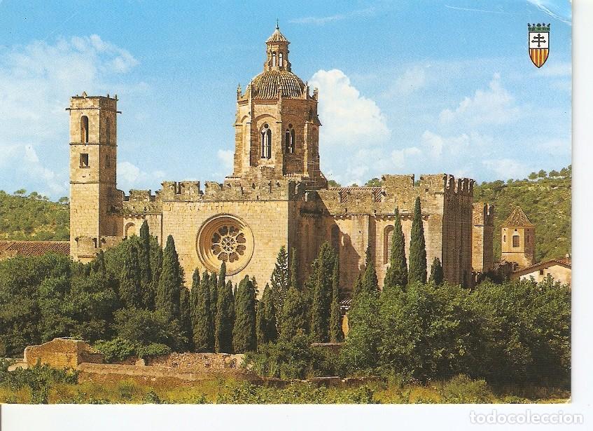 Cartes Postales: Postal 029094 : Costa Dorada - Tarragona, Monasterio de Santes Creus. Abside la Iglesia - Varios