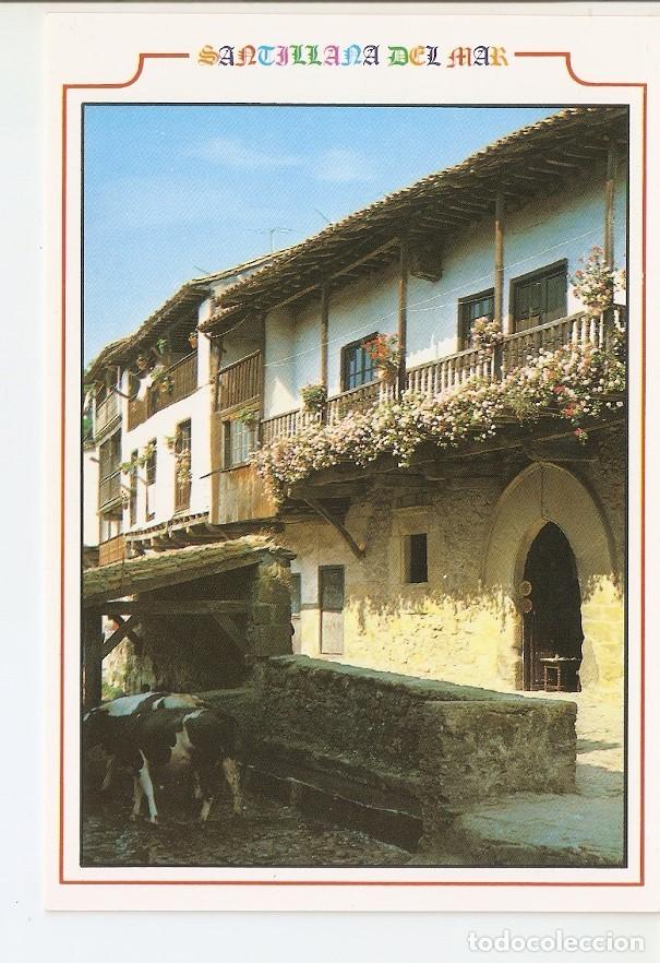 Cartoline: Postal 029340 : Santillana del Mar, calle del Rio - Varios