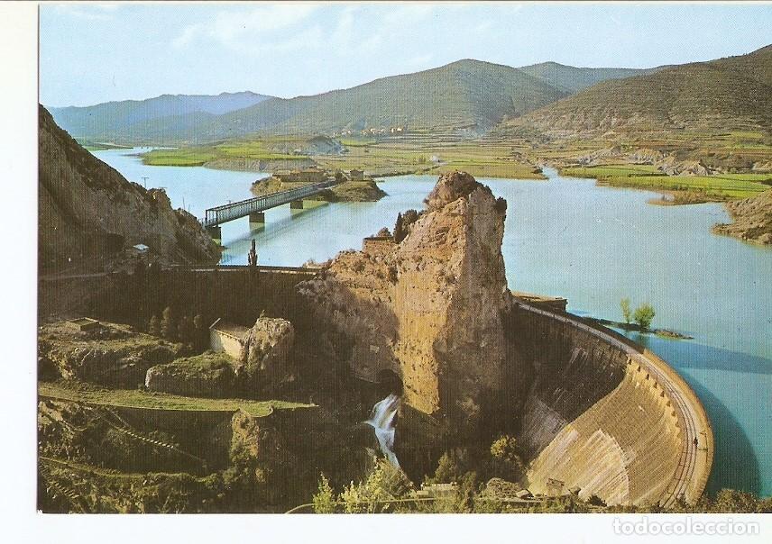 Postales: Postal 029215 : Pantano de la Pe&ntilde;a (Huesca). En la ruta Francia-Huesca - Varios