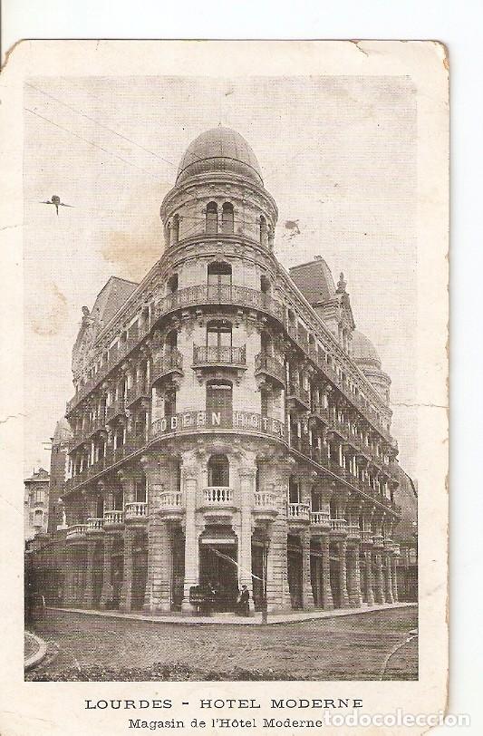 Postkarten: Postal 029303 : Lourdes - Hotel moderne, Magasin de lH&ocirc;tel Moderne - Varios