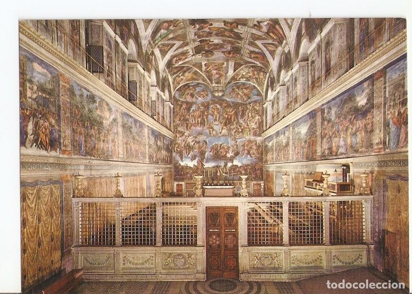 Postales: Postal 023485 : Cappella Sistina Vaticano (Roma) - Varios