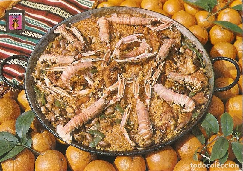 Postkarten: Postal 023603 : Paella y naranjas - Valencia - Varios