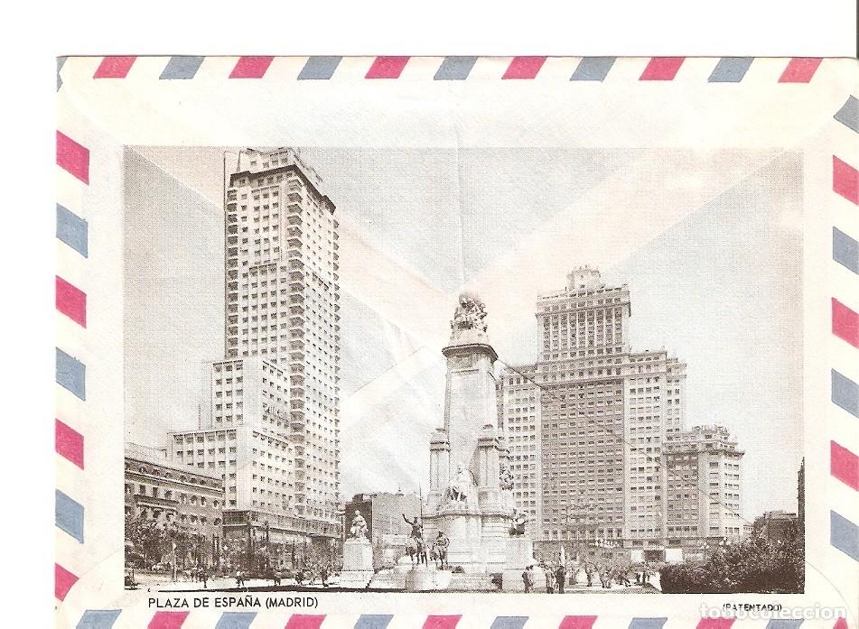 Postkarten: Postal 024173 : Sobre. Plaza de Espa&ntilde;a (Madrid) - Varios