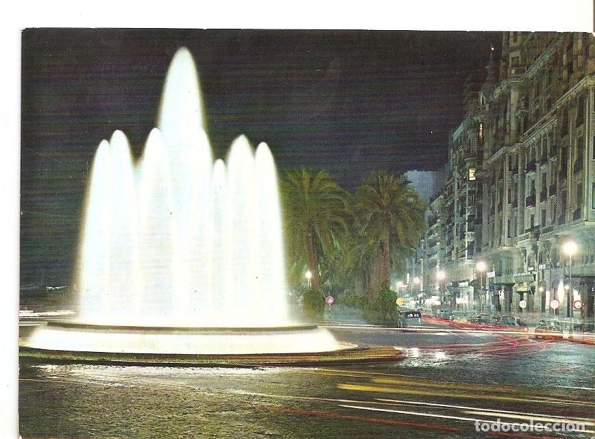 Postais: Postal 024189 : Fuente luminosa. Alicante - Varios