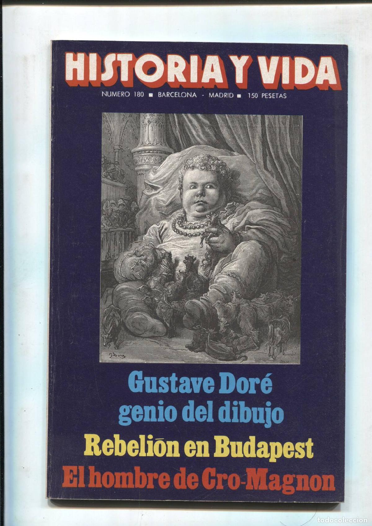 Postales: Historia y Vida numero 180; Gustavo Dore genio del dibujo - Varios