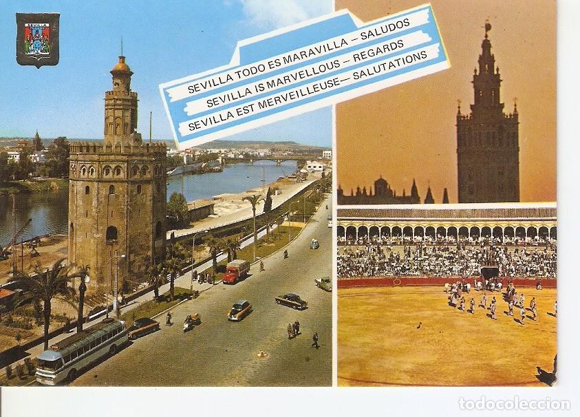 Postcards: Postal 024619 : Sevilla - Varios