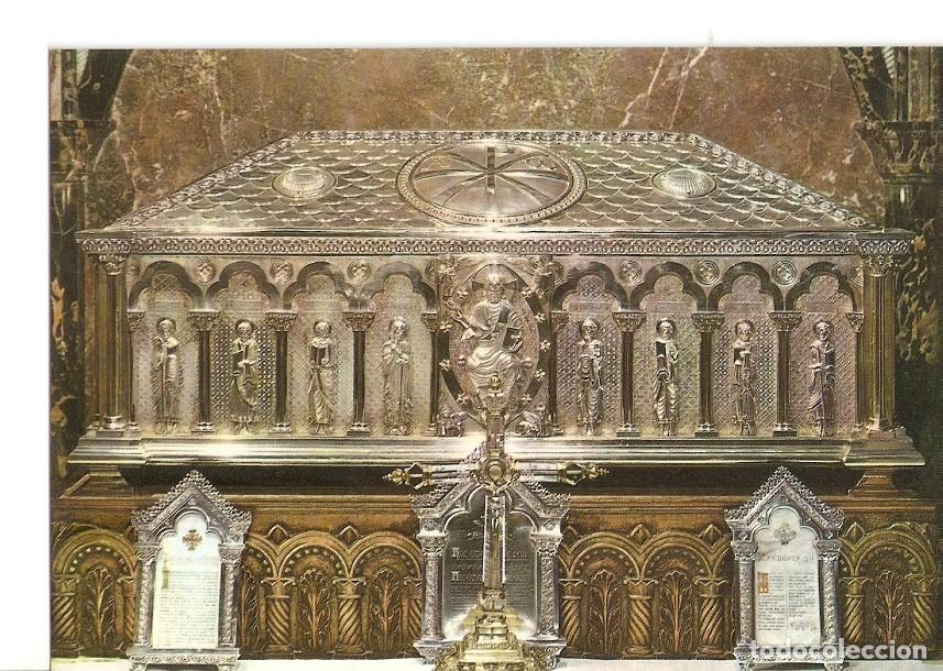 Postales: Postal 024775 : Catedral. Arca de Plata con la Reliquia del Apostol. Santiago de Compostela - Varios