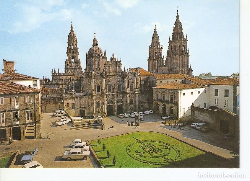 Postales: Postal 024782 : Fachada de la Azabacheria. Catedral Santiago de Compostela - Varios