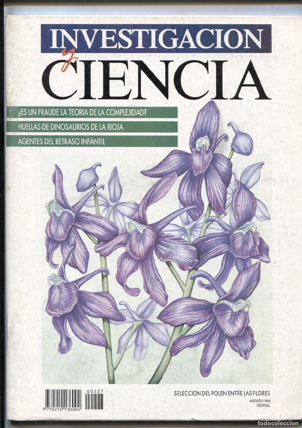 Postales: Investigacion y Ciencia numero 227: huellas de dinosaurios de la rioja - Varios