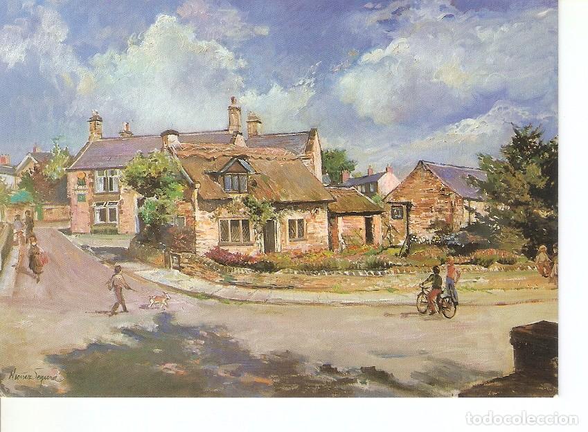 Postkarten: Postal 025281 : Revolution House (Chesterfield) painting by Nu&ntilde;ez Segura - Varios