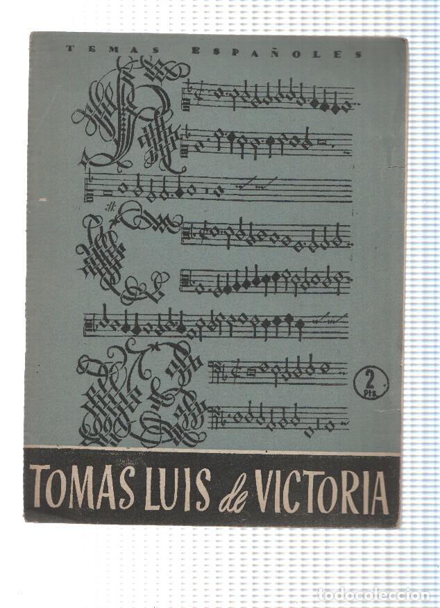 Postcards: Temas Espa&ntilde;oles numero 274; Tomas Luis de Victoria - Antonio Gessa Loaysa