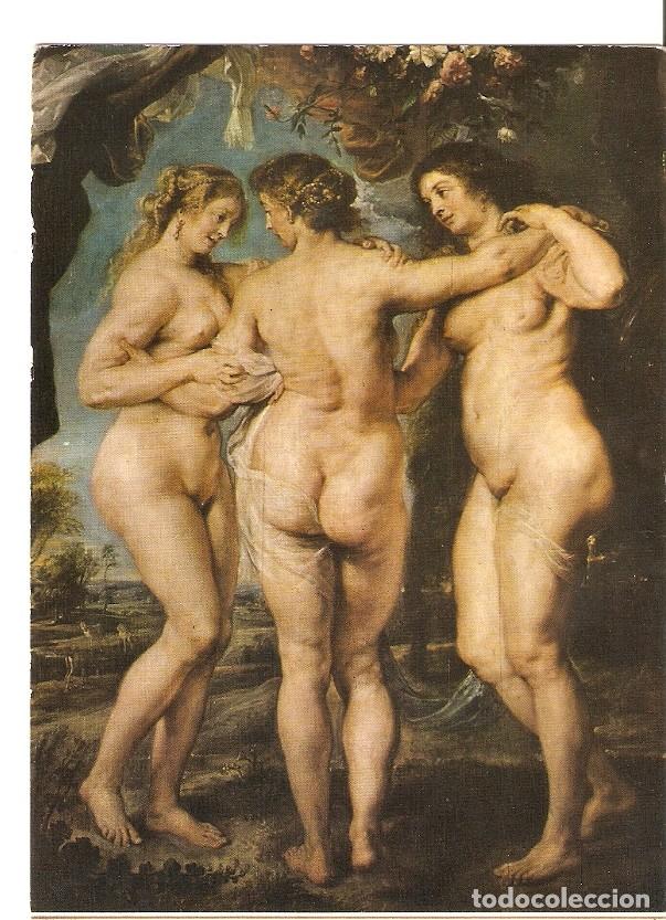 Postales: Postal 026031 : Cuadro. Las Tres Gracias. Rubens. Museo del Prado - Varios