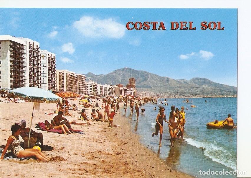 Postkarten: Postal 025894 : Vista de la playa. Fuengirola (Malaga). Costa del Sol - Varios
