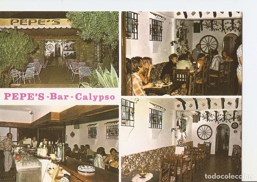 Postais: Postal 025855 : Pepes Bar Calypso. Marbella. Urbanizacion Calypso - Varios