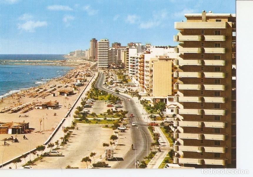 Postkarten: Postal 025871 : Paseo Martitimo y playas. Fuengirola (Malaga). Costa del Sol - Varios
