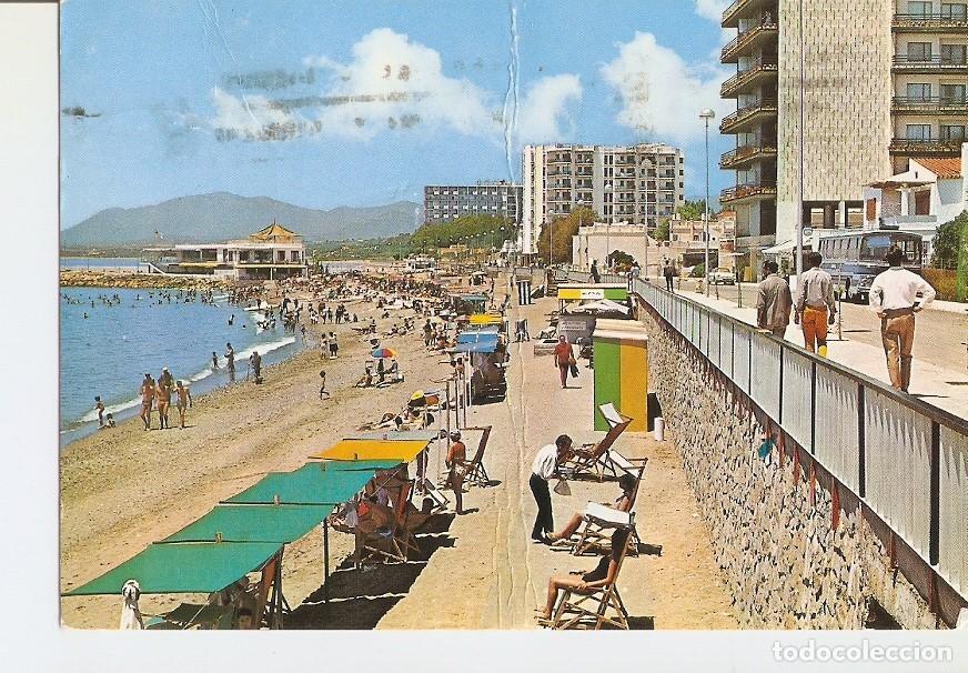 Postais: Postal 025994 : Paseo Maritimo y playa. Marbella - Varios