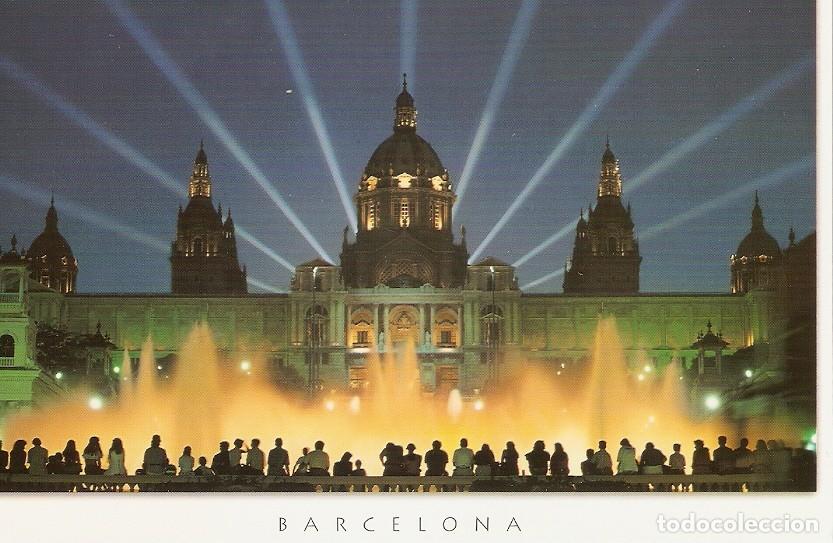 Postais: Postal 025974 : Montjuic. Palau Nacional i Font Magica. Barcelona - Varios