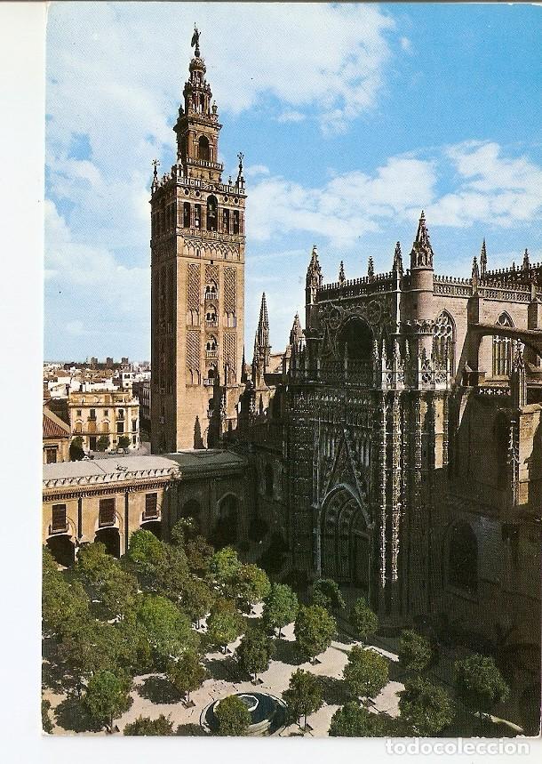 Postais: Postal 026104 : Catedral y Giralda. Sevilla - Varios