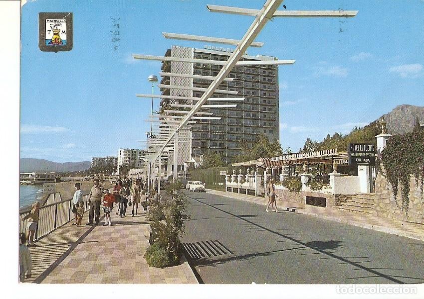 Postcards: Postal 026005 : Paseo Maritimo. Marbella (Costa del Sol) - Varios