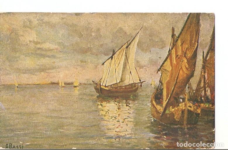 Postcards: Postal 026388 : Pintura. Barcos - Varios