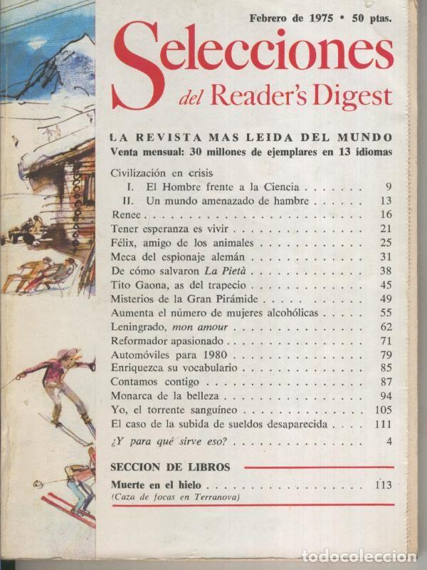 Postales: Selecciones del Readers Digest numero 411 - Varios