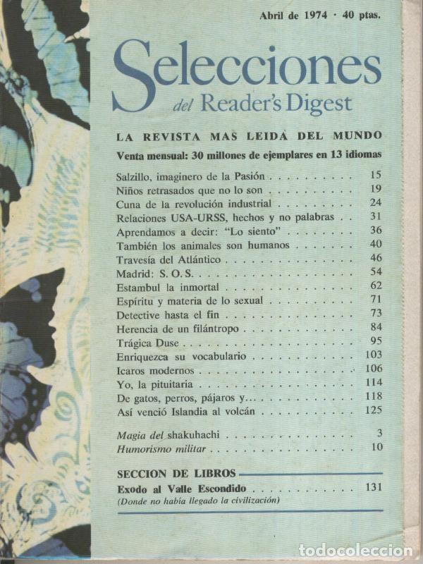 Postales: Selecciones del Readers Digest numero 401 - Varios
