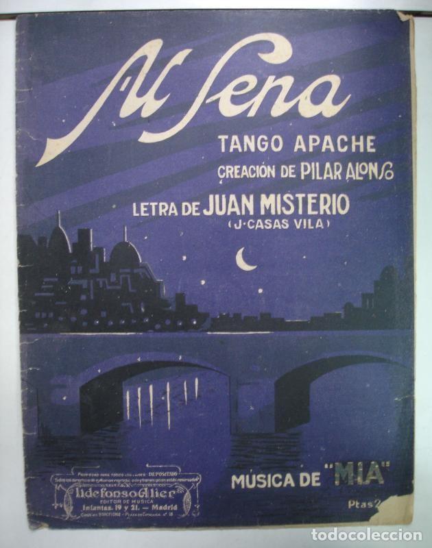 Postales: Al Sena-tango apache - Pilar Alonso