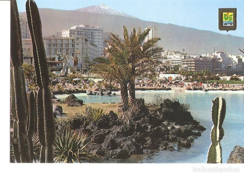 Postales: Postal 029543 : Puerto de la Cruz (Tenerife) vista parcial el lago Martianez - Varios