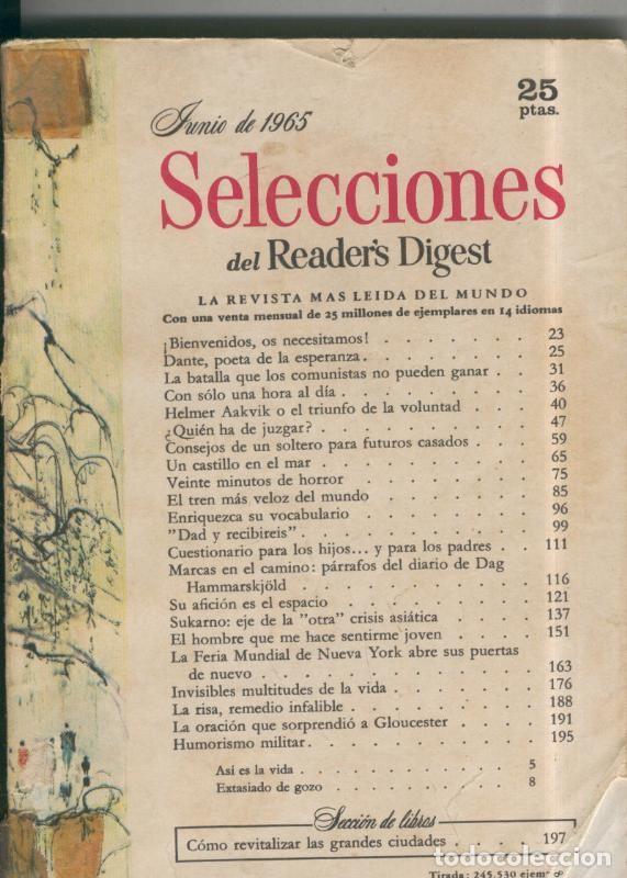 Postales: Selecciones del Readers Digest numero 295 - Varios