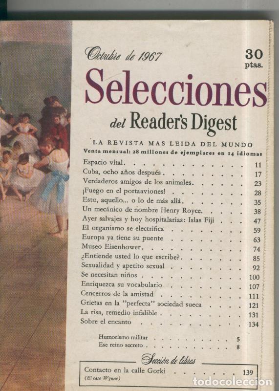 Postales: Selecciones del Readers Digest numero 323 - Varios