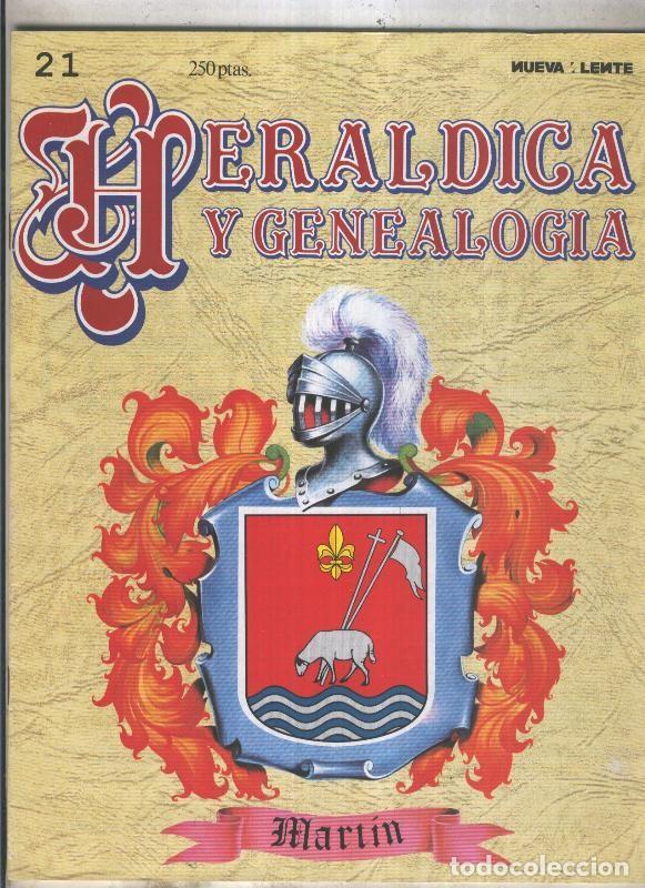 Postais: Heraldica y Genealogia numero 21: Martin - Varios