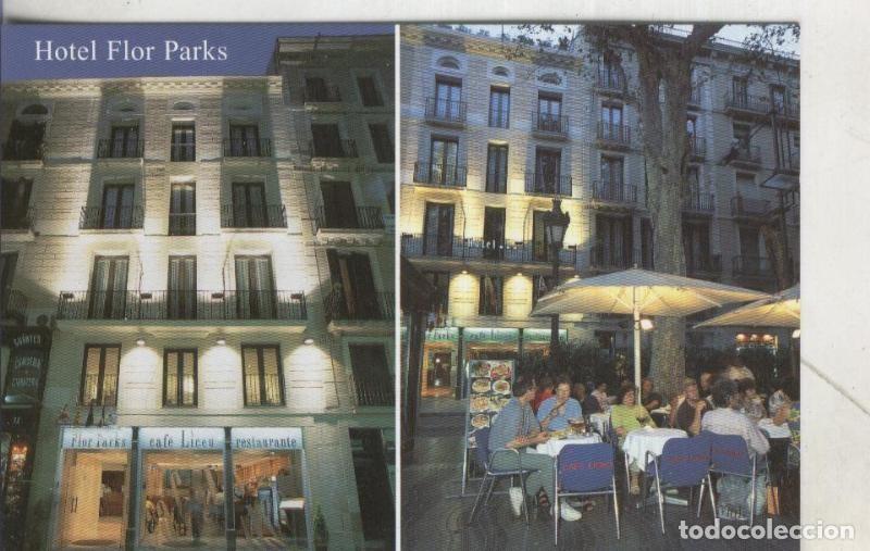 Postkarten: Postal 003941 : Barcelona: Hotel Flor Parks en las Ramblas - Varios