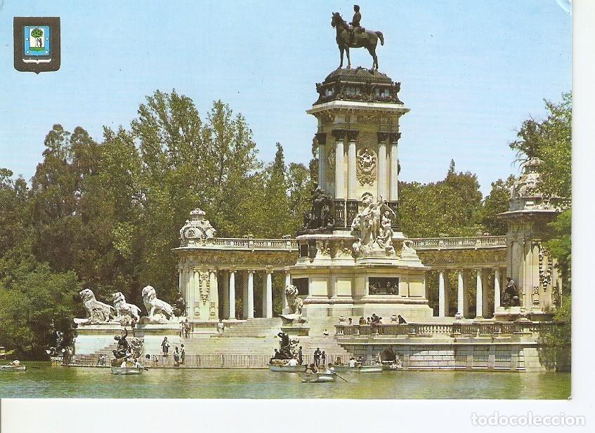 Postcards: Postal 029658 : Madrid. Parque del Retiro. Estanque - Varios