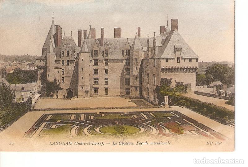 Postkarten: Postal 026807 : Langeais (Indre et Loire). Le Chateau, Fa&ccedil;ade meridionale - Varios