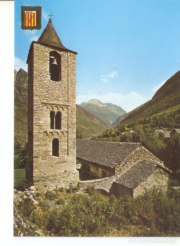 Cartoline: Postal 029413 : Iglesia Romanica de Sant Joan de Bohi. Vall de Bohi. Pirineu Catala (Lleida) - Vario