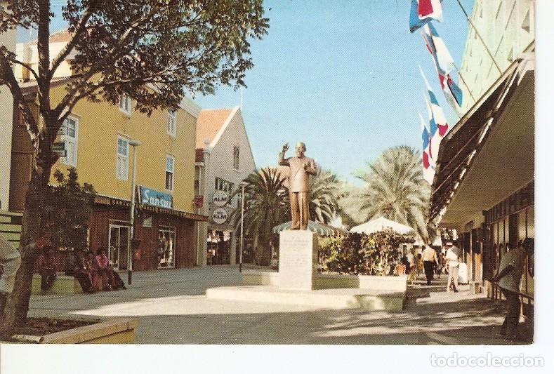Postais: Postal 029569 : Cura&ccedil;ao Netherlands Antilles. Gomez Plein in the center o Cura&ccedil;aos shopping district