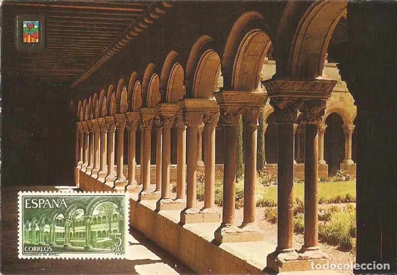 Postais: Postal 029698 : Ripoll (Girona) Claustro Romanico - Varios