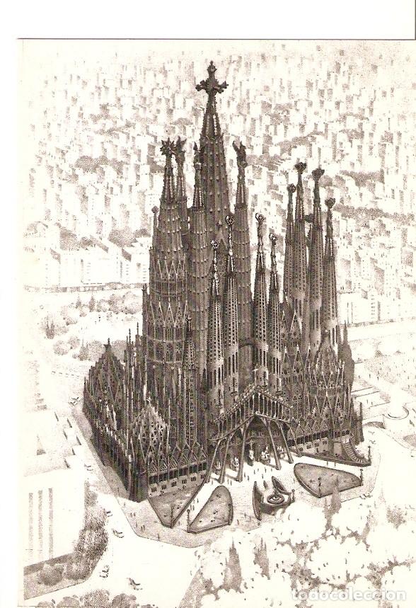Postales: Postal 029763 : Barcelona. Templo Expiatorio de la Sagrada Familia - Varios