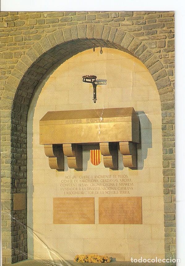 Postais: Postal 029767 : Ripoll Tomba de Guifre el Pelos (Basilica de Santa Maria) - Varios