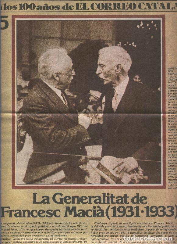 Postales: Un siglo de catalu&ntilde;a en los 100 a&ntilde;os de El Correo Catalan, fasciculo numero 25 - Varios