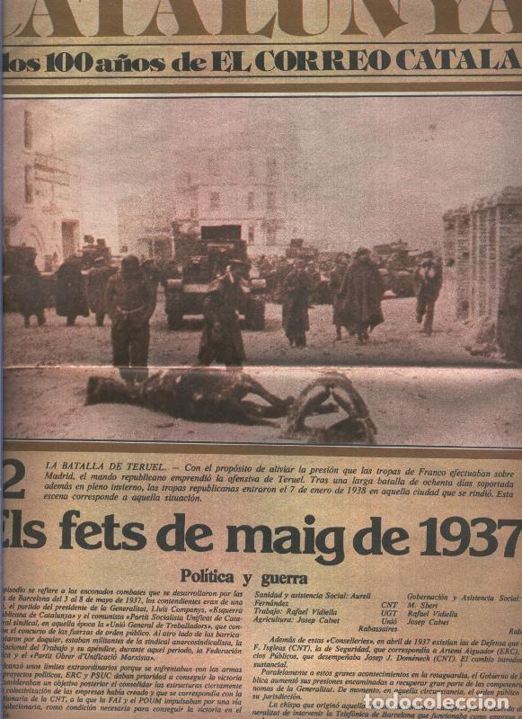 Postales: Un siglo de catalu&ntilde;a en los 100 a&ntilde;os de El Correo Catalan, fasciculo numero 32 - Varios