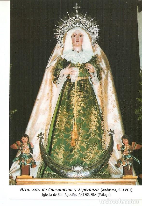 Postais: Postal 029936 : Ntra. Sra. De Consolacion y Esperanza (Anonima S. XVIII) Iglesia de San Agustin. Ant