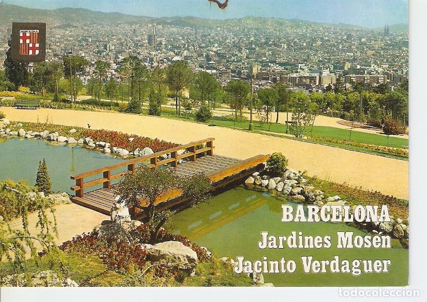 Postales: Postal 030322 : Barcelona. Jardines Mosen Jacinto Verdaguer - Varios