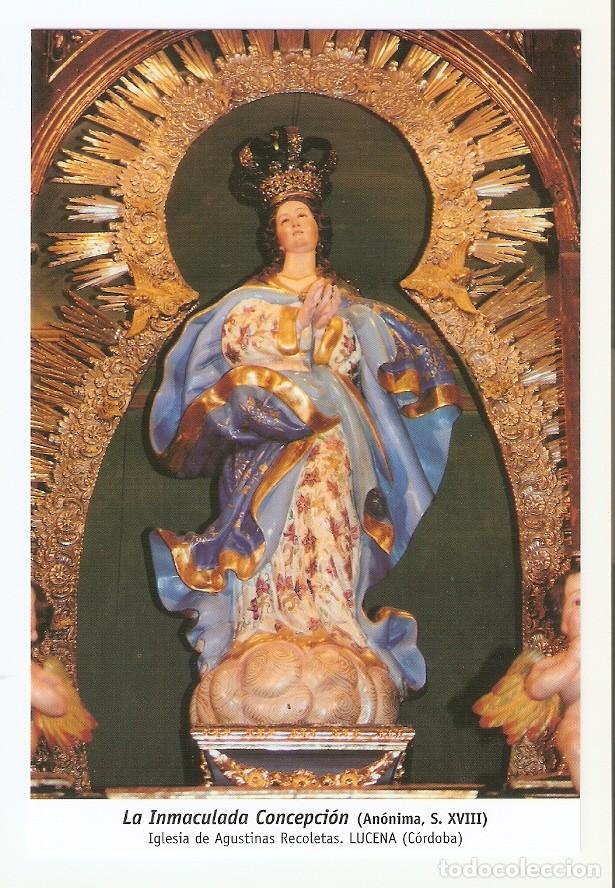 Postkarten: Postal 029916 : La Inmaculada Concepcion (Anonima S. XVIII) Iglesia de Agustinas Recoletas. Lucena (
