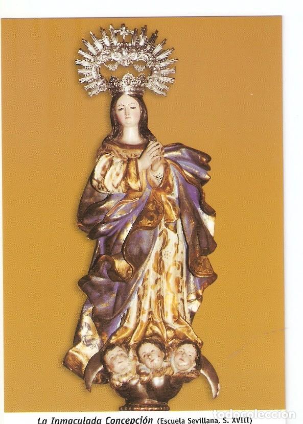Postcards: Postal 029932 : La Inmaculada Concepcion (Escuela Sevillana S. XVIII) Convento de Filipenses Hijas d