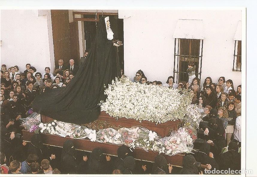 Postales: Postal 029956 : Nuestra Se&ntilde;ora del Amor y Sacrificio Semana Santa de Jerez - Varios