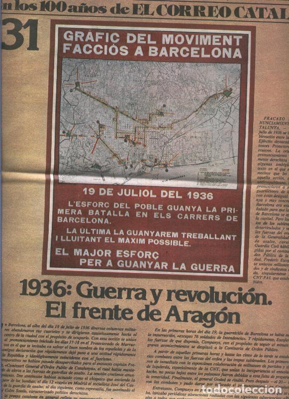 Postales: Un siglo de catalu&ntilde;a en los 100 a&ntilde;os de El Correo Catalan, fasciculo numero 31 - Varios