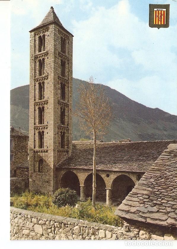 Postkarten: Postal 030751 : Pirineu Catala (Lleida). Vall de Bohi. Erill Lavall. Iglesia romanica de Santa Eulal