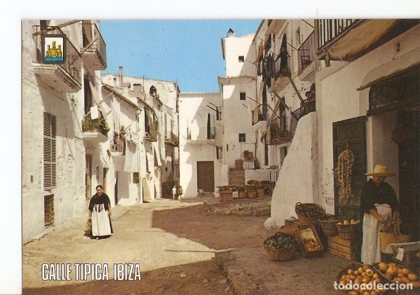 Postkarten: Postal 030438 : Ibiza. Isla Blanca. Calle tipica - Varios
